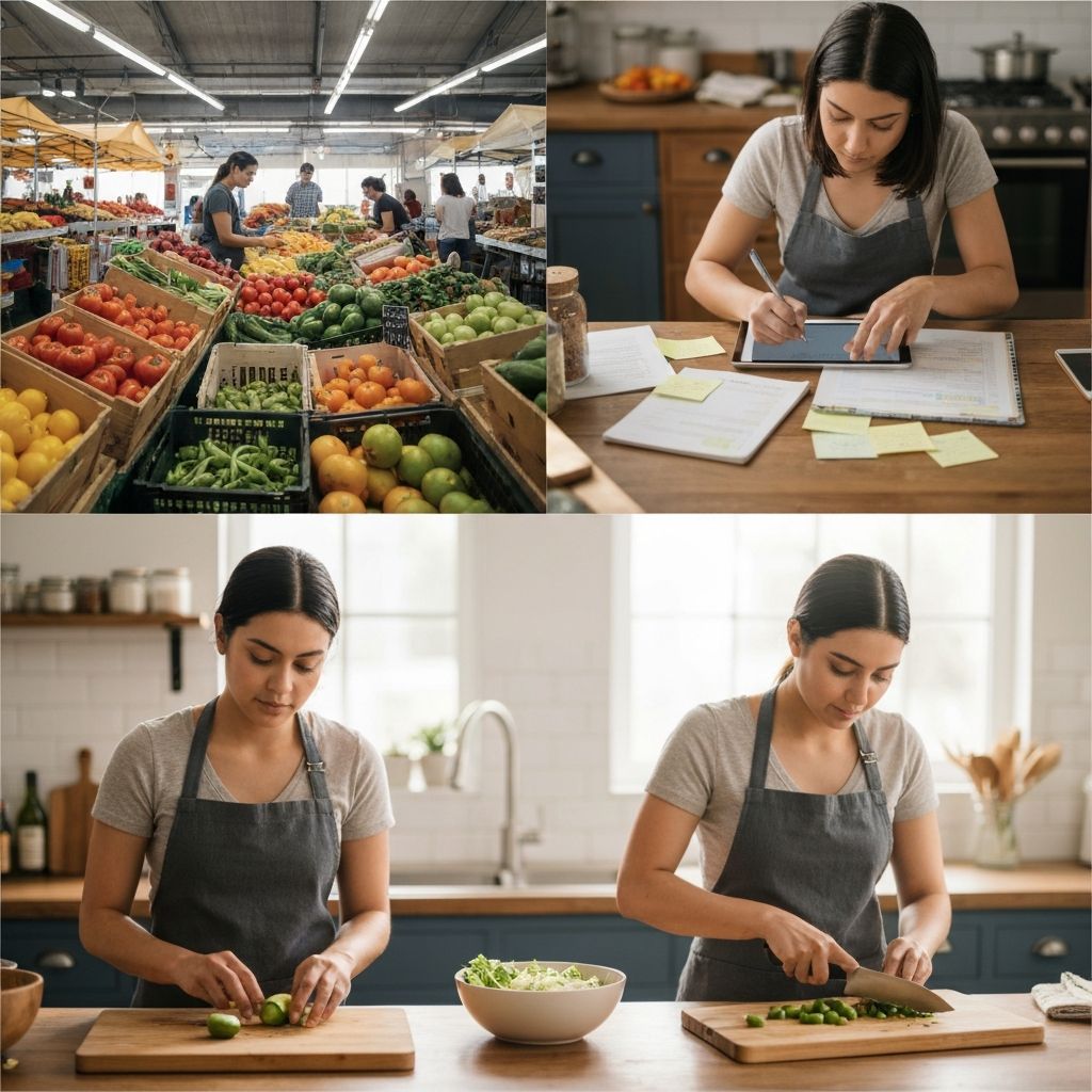 Situaciones comunes del cotidiano relacionadas con alimentación